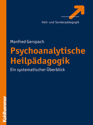 cover image of Psychoanalytische Heilpädagogik
